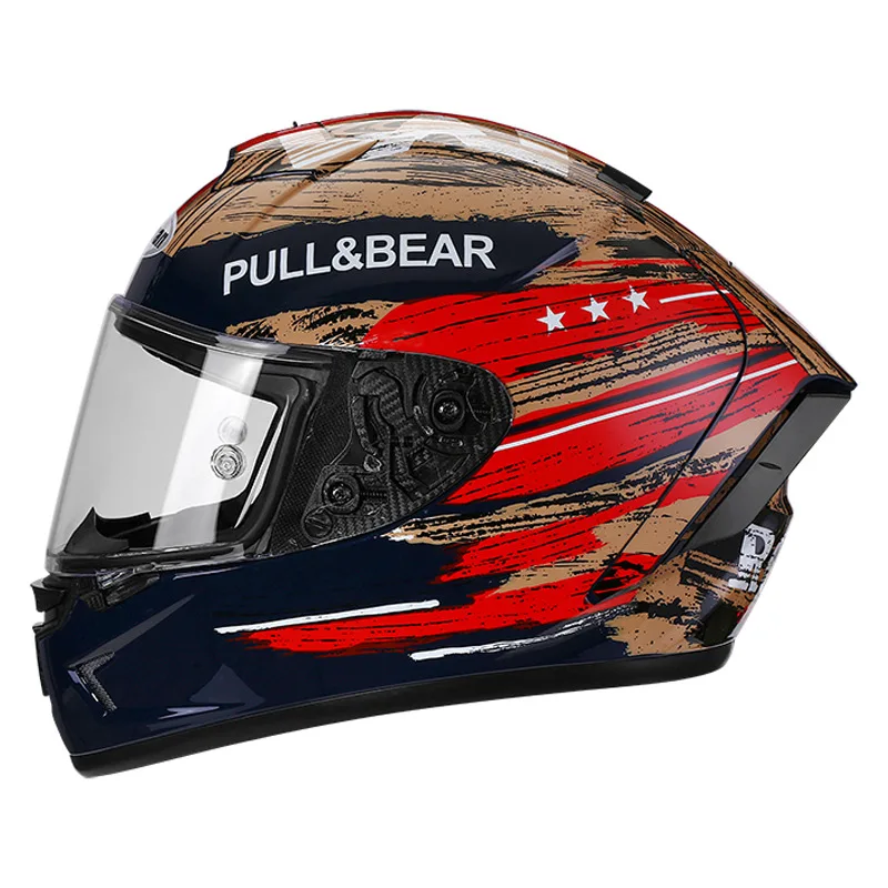 Full Face Motorcycle Helmet With Bluetooth - New Model High Quality Off-road Helmets