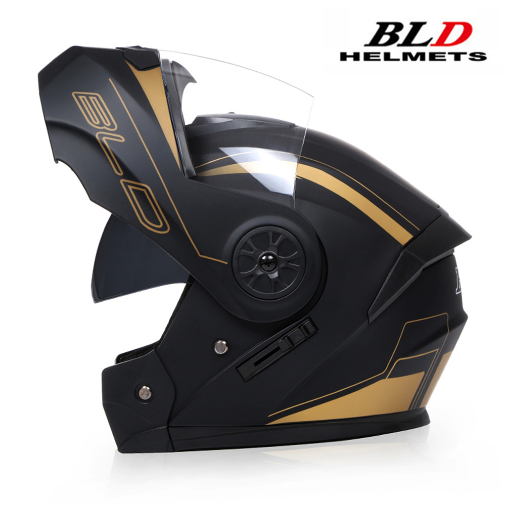 Full Face Motorcycle Helmet With Bluetooth - Personalised Full Face Casco Flip Up
