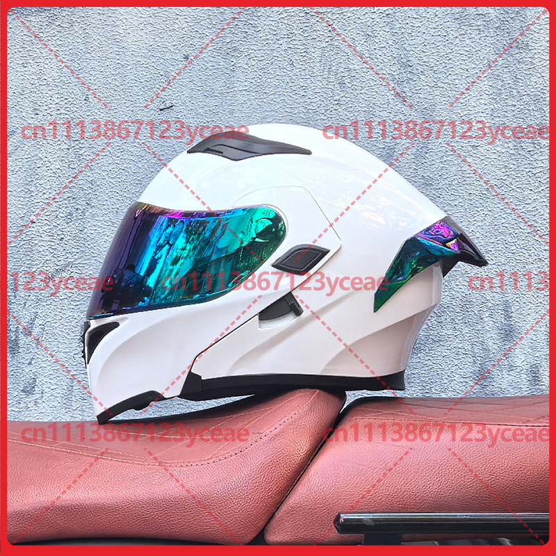 for Orz Motorcycle Modular Hel - Dual Visor Motorcycle Racing Helmet recension och pris