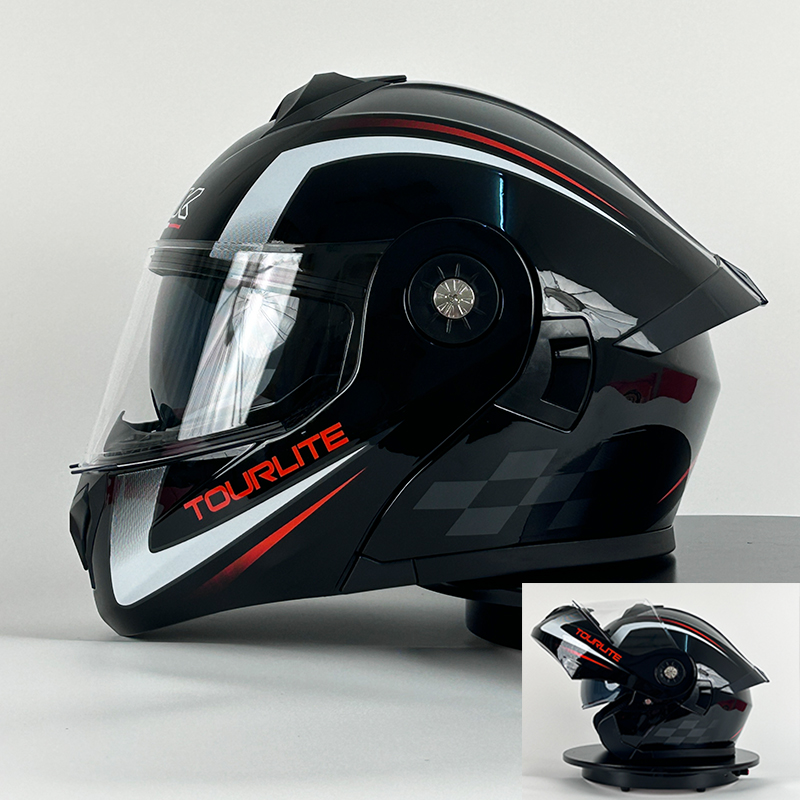 Motorcycle Helmet Men's and Wo - Full Face Motorcycle Helmet With Bluetooth recension och pris