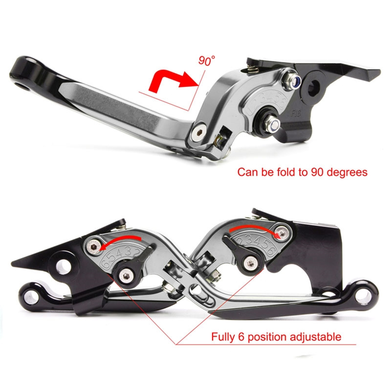 For 765 Street Triple R/S (NOT - Cnc Aluminum Adjustable Brake Clutch Levers recension och pris
