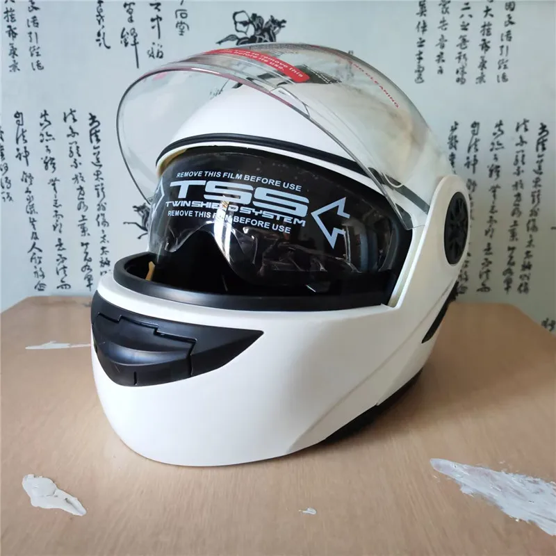 Flip Up Motorcycle Modular Mot - Motorcycle Helmet Inner Sun Visor Lens recension och pris