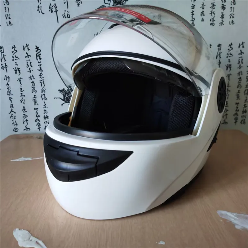 Flip Up Motorcycle Modular Mot - Motorcycle Helmet Inner Sun Visor Lens recension och pris