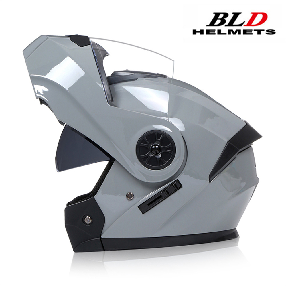 Modular Double Lens Motorcycle - Full Face Motorcycle Helmet With Bluetooth recension och pris