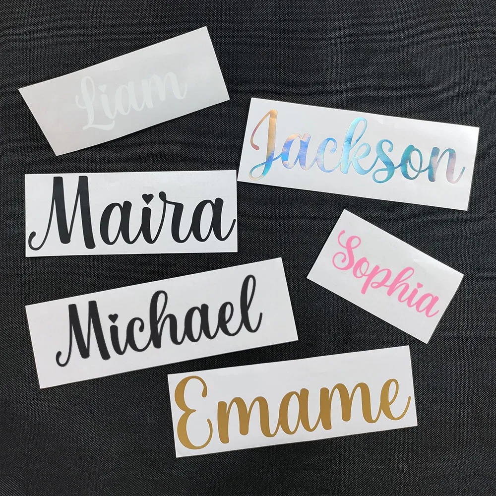 1PC Custom Name Stickers Handw - Motorcycle Helmets recension och pris