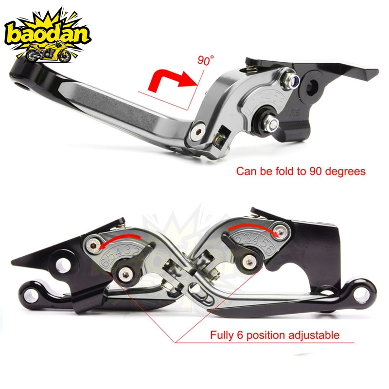 Clutch Lever Brake Lever Fit F - Cnc Aluminum Adjustable Brake Clutch Levers recension och pris