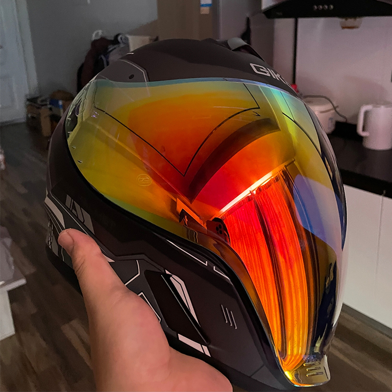 DOT Certified Unisex Full Face - Full Face Motorcycle Helmet With Bluetooth recension och pris