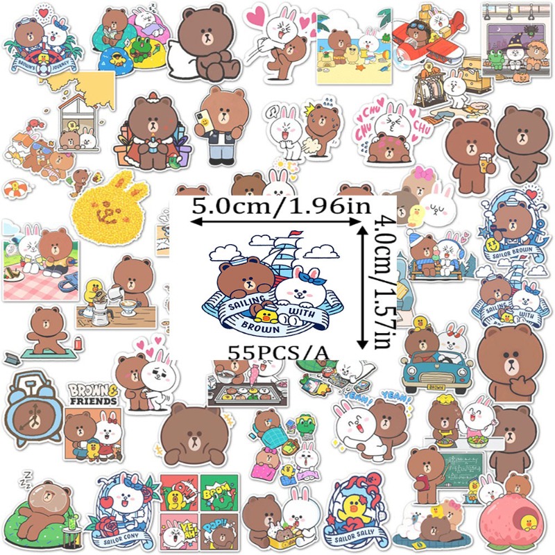 LINE FRIENDS Brown Cony Sally  - Atv Parts recension och pris