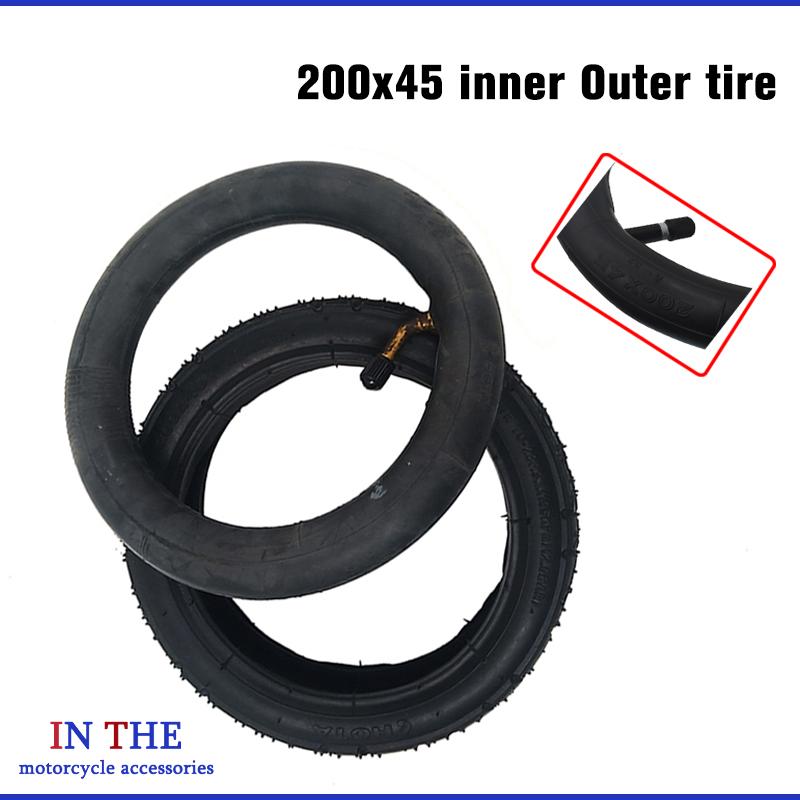 Thickened scooter tire 200x45  - Scooter Parts recension och pris