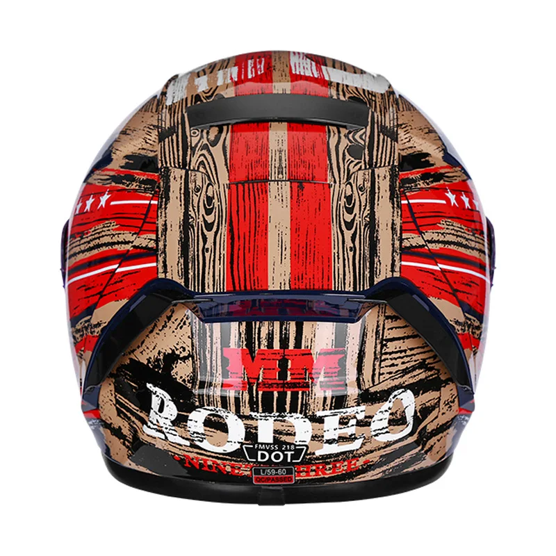 New Model High Quality Off-roa - Full Face Motorcycle Helmet With Bluetooth recension och pris