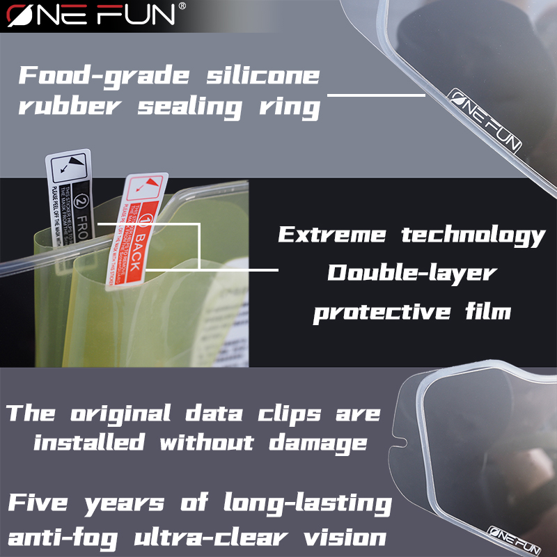 SK6 Anti Fog Visor for SK6/GP6 - Motorcycle Helmet Anti Fog Pinlock Shield recension och pris