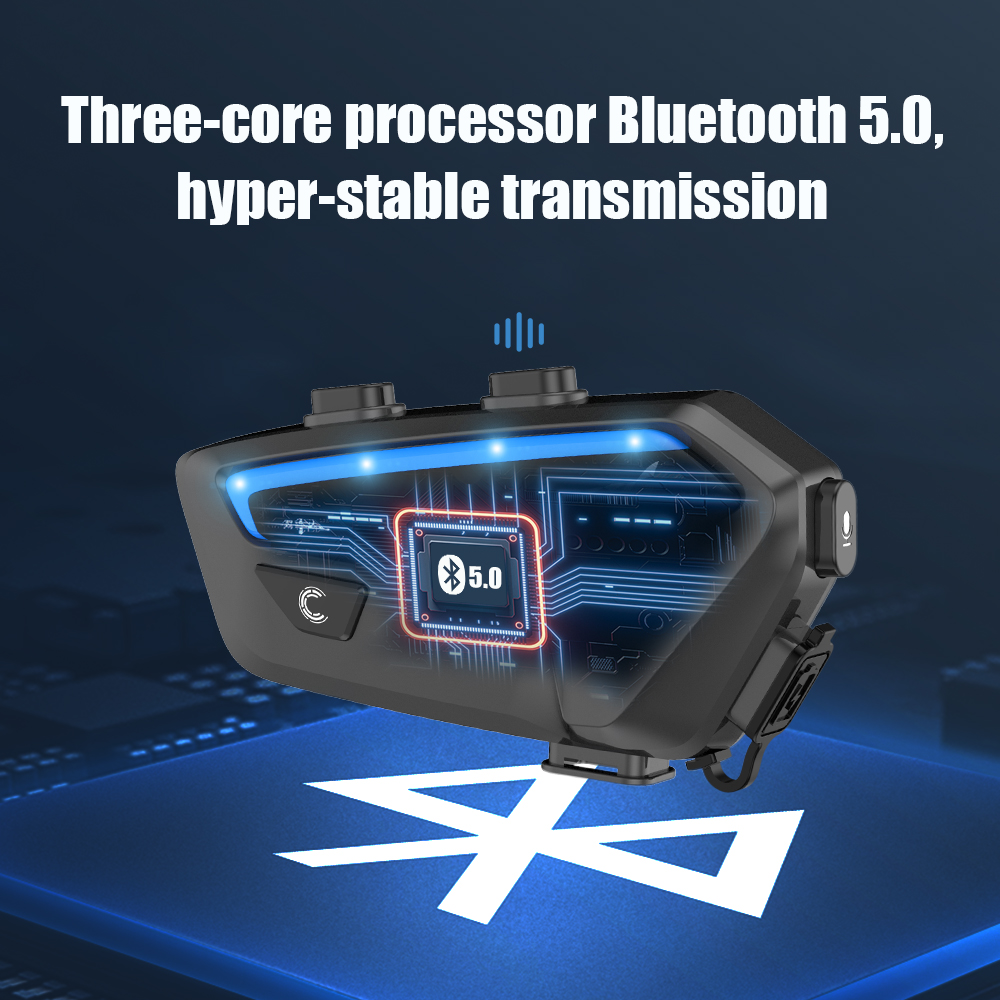 Motorcycle Intercom Bluetooth  - Universal Motorcycle Helmet Intercom Headset recension och pris